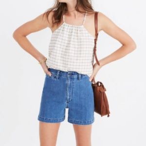 Madewell Denim Emmett Shorts in Rosalie Wash